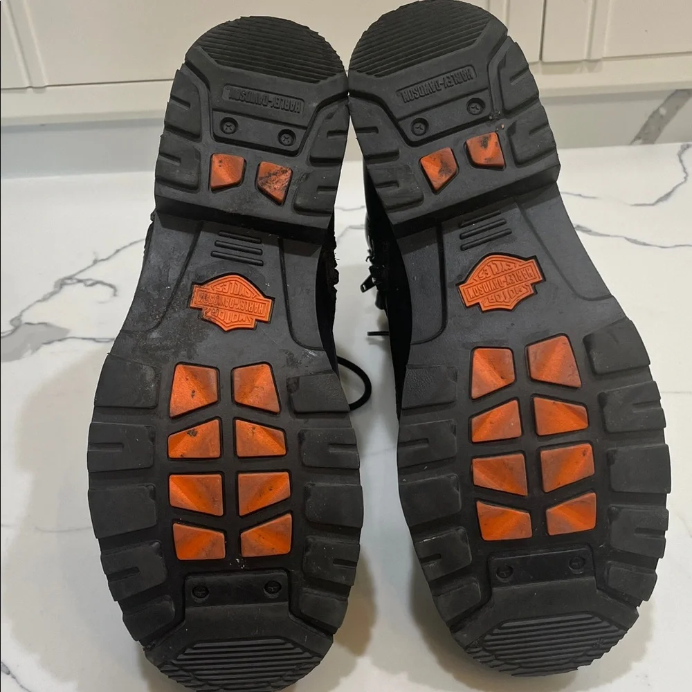 🎉Host Pick🎉 Harley Davidson black leather motorcycle boots